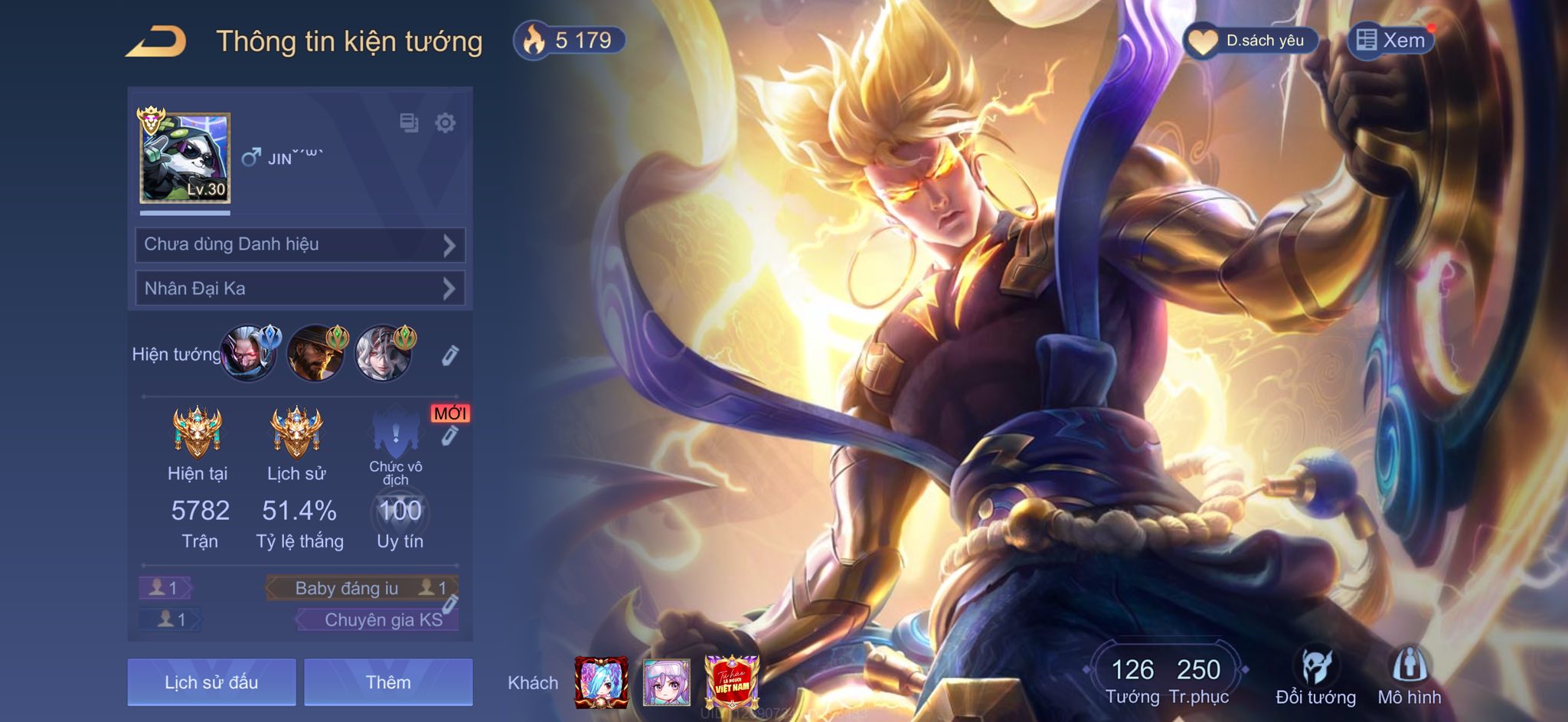 Acc LQ Siêu Vip Skin Xịn Ngon